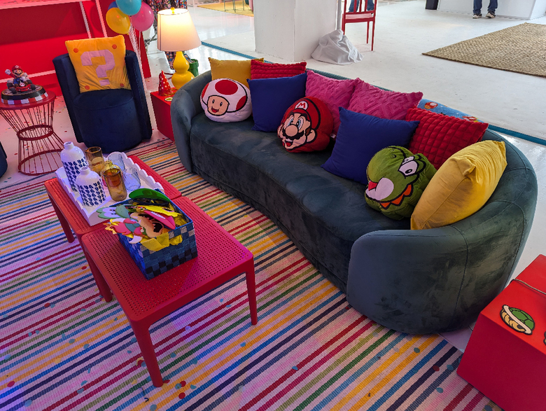 The Super Mario Party Jamboree party couch