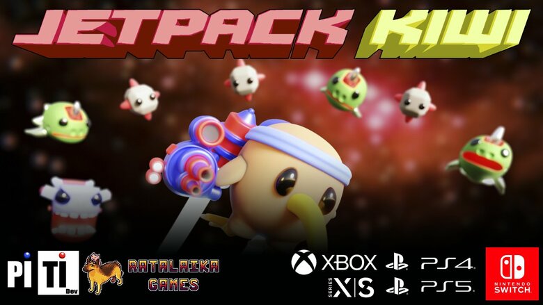 2D shmup "Jetpack Kiwi" hits Switch Nov. 8th, 2024