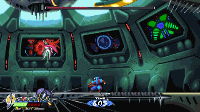 The occasional auto-scroller segments and many of the bosses in the back half are a bit of a letdown.