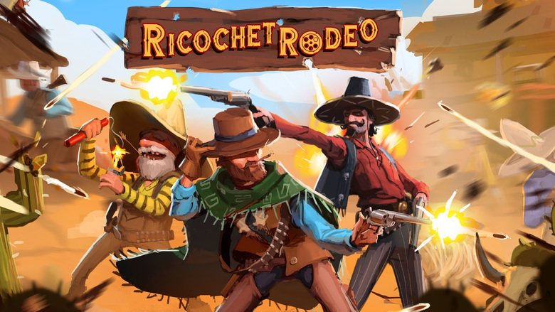 Cowboy Party Game "Ricochet Rodeo" to launch on Switch in 2025