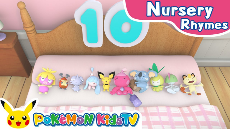 Pokémon Kids TV​ shares "Ten in the Bed with More Pokémon" music video