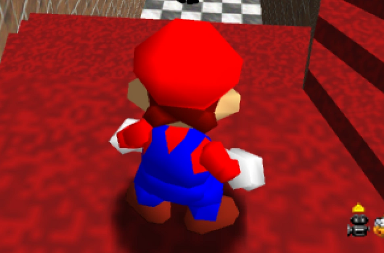 Super Mario 64's floating shadow glitch explained