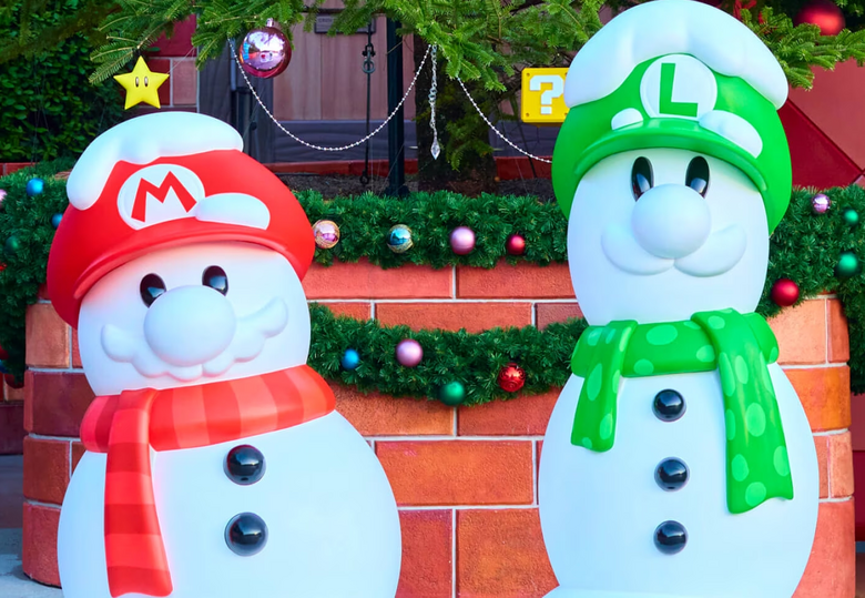 Super Nintendo World Hollywood to get a holiday makeover