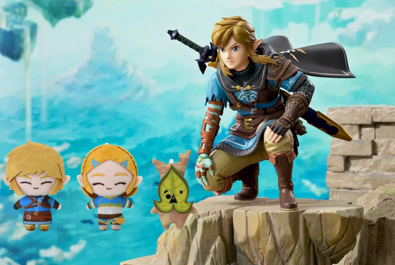 Zelda: Tears of the Kingdom statue and plush dolls on the way