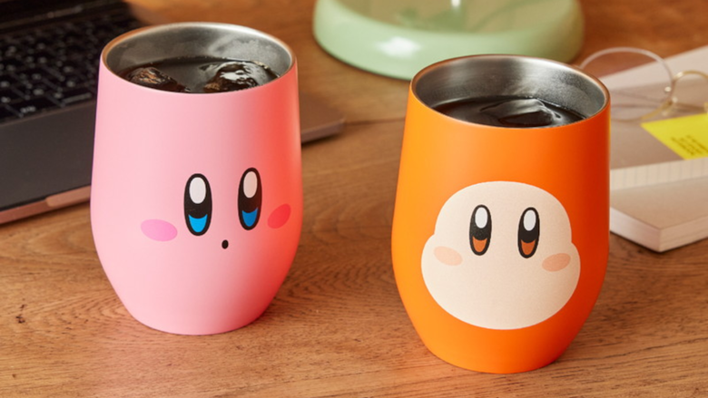 Kirby and Waddle Dee tumblers keep your drinks satiating and stylish